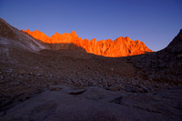 Mt Whitney at sunrise