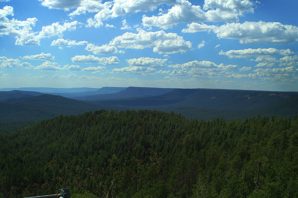 "The Lookout", taken from the top of a fire watch tower in Northern Arizona.